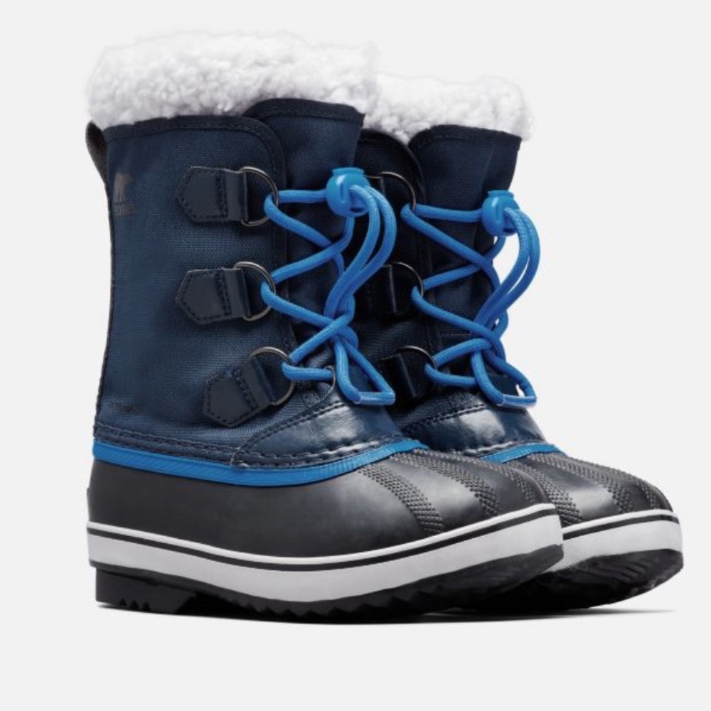 SOREL YOUTH BLUE YOOT PAC NYLON BOOT